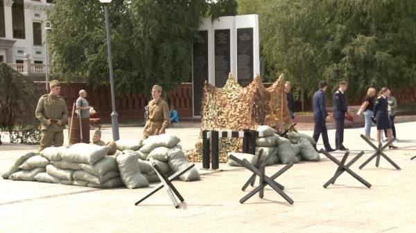 Реконструкторы напомнили тюменцам, как началась Великая Отечественная война