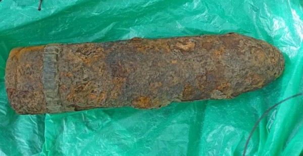 В Тюменской области на кладбище нашли боевой снаряд. Фото