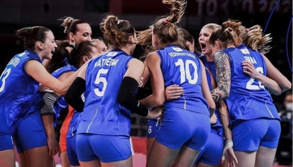 Российские волейболистки разгромили США и вышли в плей-офф Олимпиады