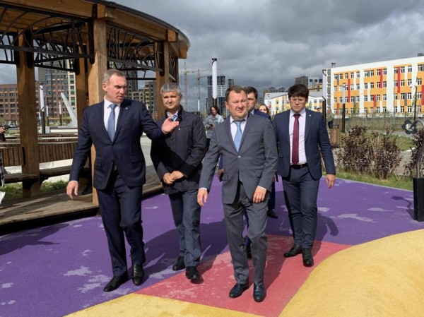 Замглавы Минстроя РФ Максим Егоров: в Тюмени будет одна из самых лучших набережных в России