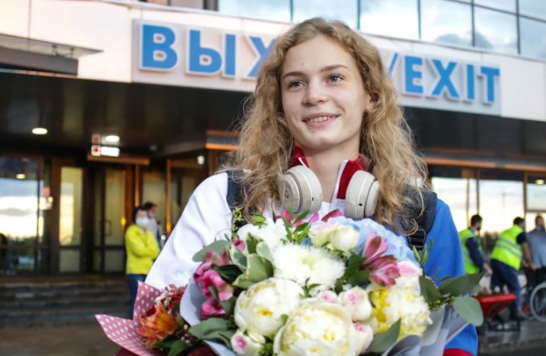 Участница Олимпийских игр в Токио вернулась в Тюмень 