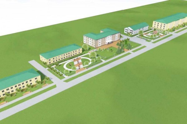 Сквер в селе Сладково строят на средства гранта регионального правительства 