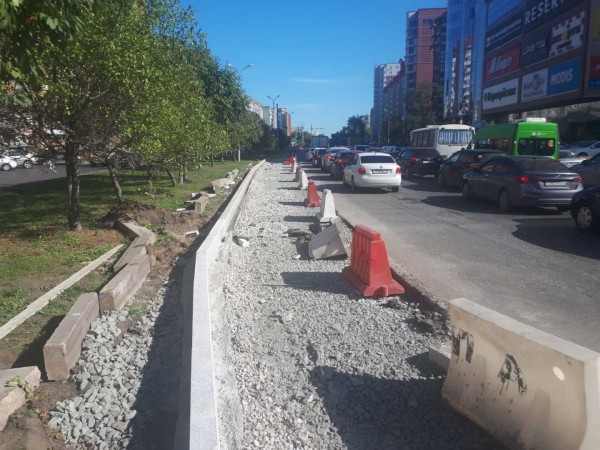 
В текущем строительном сезоне в Тюмени фрезеруют около 55 км дорог
