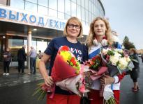Участница Олимпийских игр в Токио вернулась в Тюмень 