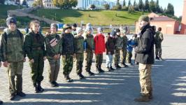 На выставке "Служим Отечеству" показали беспилотники и снаряжение пожарных 