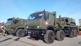 На выставке "Служим Отечеству" показали беспилотники и снаряжение пожарных 