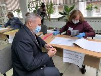 Губернатор Тюменской области проголосовал на своем избирательном участке