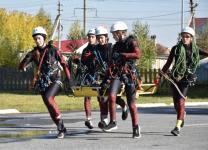 Тюменский "Лидер"  и ишимский "Космос" стали победителями областных соревнований "Юный спасатель"