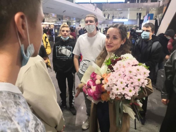 В Тюмени встретили лучшего учителя России Екатерину Костылеву