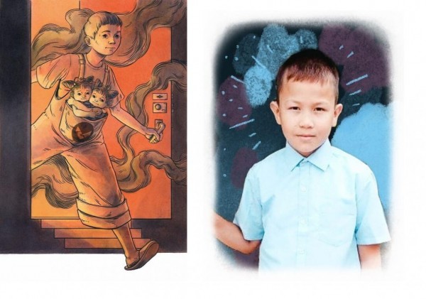 Двое юных тюменцев попали в книгу сказок про реальных детей-героев