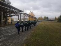 В Тюмени на тренировке по ГО отработали действия по использованию защитных бункеров