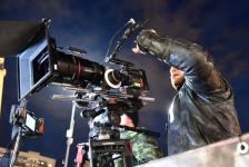 Тюменцы выстроились в большой шар на съемках финала комедии "Елки"