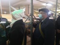 В Тюмени на тренировке по ГО отработали действия по использованию защитных бункеров