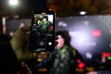 Тюменцы выстроились в большой шар на съемках финала комедии "Елки"