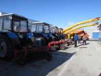 30 машин пополнили автопарк снегоуборочной техники в Тюмени