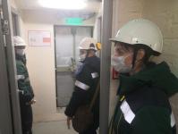 В Тюмени на тренировке по ГО отработали действия по использованию защитных бункеров