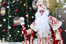 Тюменцы выстроились в большой шар на съемках финала комедии "Елки"