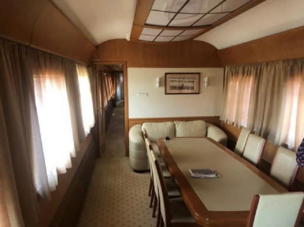 В Тюмени на торги выставят железнодорожный вагон представительского класса