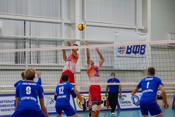 Волейболисты "Тюмени" дважды уступили в Стерлитамаке