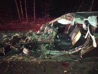  Водитель иномарки и его пассажирка погибли в аварии в Тюменской области