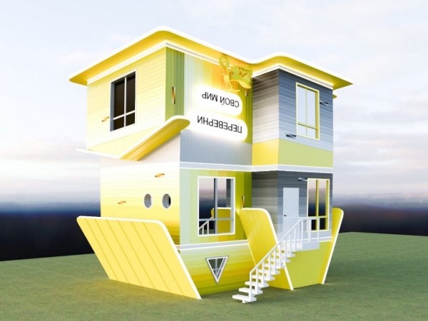 Тюменцы могут поддержать проект "Перевернутый дом" тобольской предпринимательницы