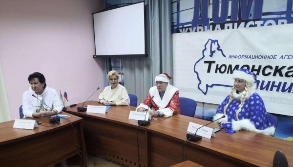 Трансляция пресс-конференции, посвященной проекту "Ёлка желаний"