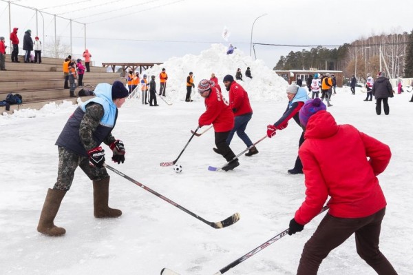 Тюменская область поддержит олимпийскую сборную флешмобом по дворовому хоккею