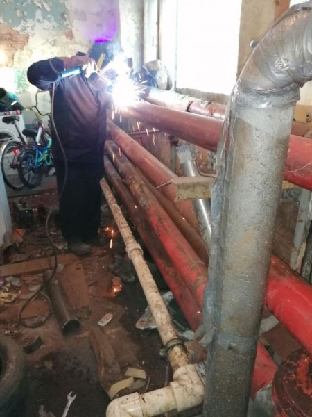 
В доме по ул. Карла Маркса, 121, восстановлено горячее водоснабжение
