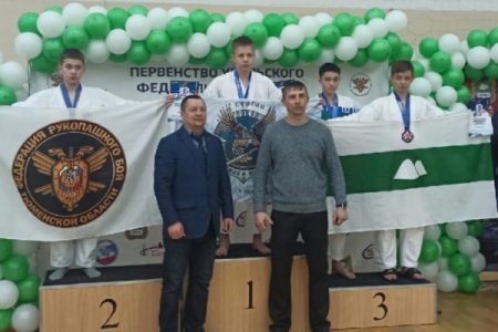 Юные тоболяки завоевали награды первенства УФО по рукопашному бою