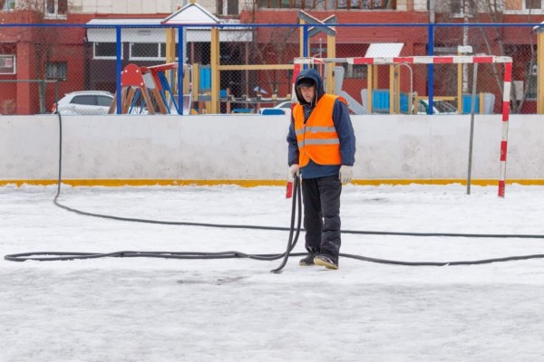 
Один шаг до катка!

