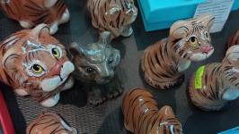 Тюменские мастерицы выставили Дедов Морозов из ваты и медведей ручной работы на Igolka market Тюменские мастерицы выставили Дедов Морозов из ваты и медведей ручной работы на Igolka market