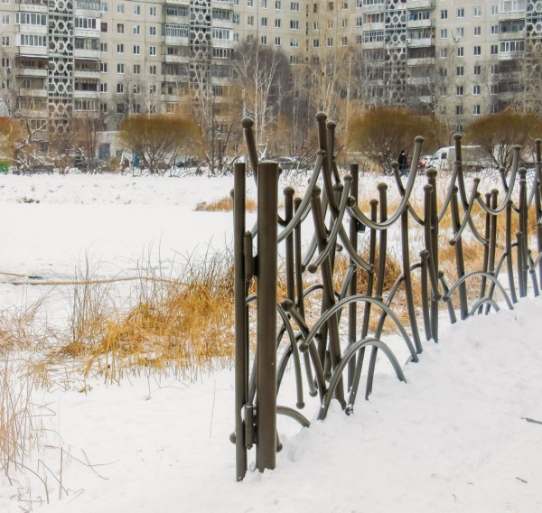 
Доступ на лед Южного пруда ограничен!
