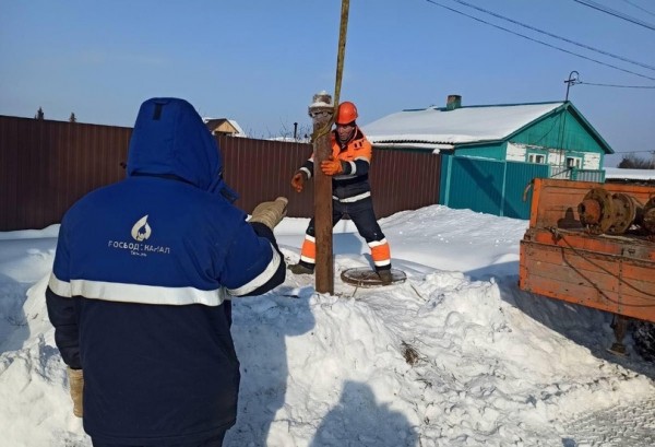 В с. Гусево Тюменского района установили пять современных пожарных гидрантов