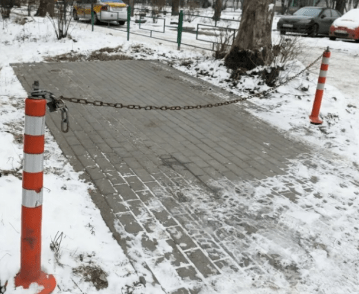 
Огородить нельзя парковаться
