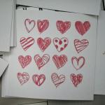 Открытки ко Дню влюбленных нарисовали тюменцы с аутизмом