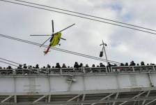 Спецоперация "Лед" развернулась на двух берегах набережной в Тюмени