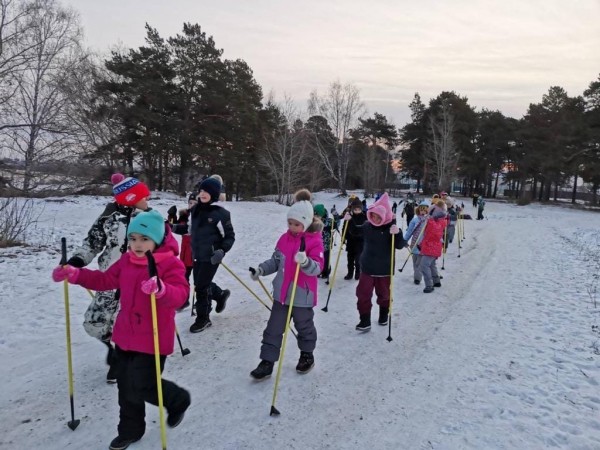 
Тюменцы вышли на &laquo;Лыжню России&raquo;
