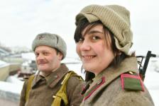 Военно-историческая реконструкция прошла на набережной в Тюмени