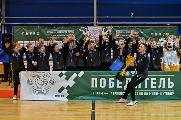 Тюменцы привезли "золото" с первенства России по мини-футболу