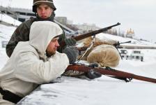 Военно-историческая реконструкция прошла на набережной в Тюмени