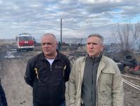 Пострадавшие от пожара в деревне Глубокое получат выплаты