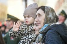 Генеральная репетиция торжественного шествия на День Победы состоялась в Тюмени 