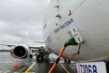 В Тюмени встретили самолет имени Героя Советского Союза Бориса Быстрых