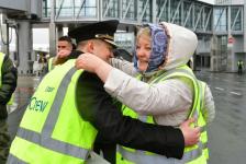 В Тюмени встретили самолет имени Героя Советского Союза Бориса Быстрых