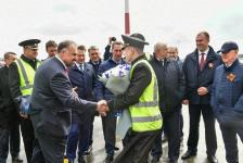 В Тюмени встретили самолет имени Героя Советского Союза Бориса Быстрых