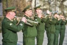 Генеральная репетиция торжественного шествия на День Победы состоялась в Тюмени 