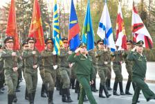 Генеральная репетиция торжественного шествия на День Победы состоялась в Тюмени 