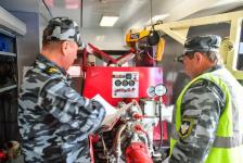 Четыре поезда готовы защищать Тюменскую область от пожаров Четыре поезда готовы защищать Тюменскую область от пожаров