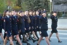 Генеральная репетиция торжественного шествия на День Победы состоялась в Тюмени 