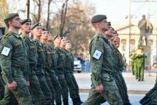 Генеральная репетиция торжественного шествия на День Победы состоялась в Тюмени 